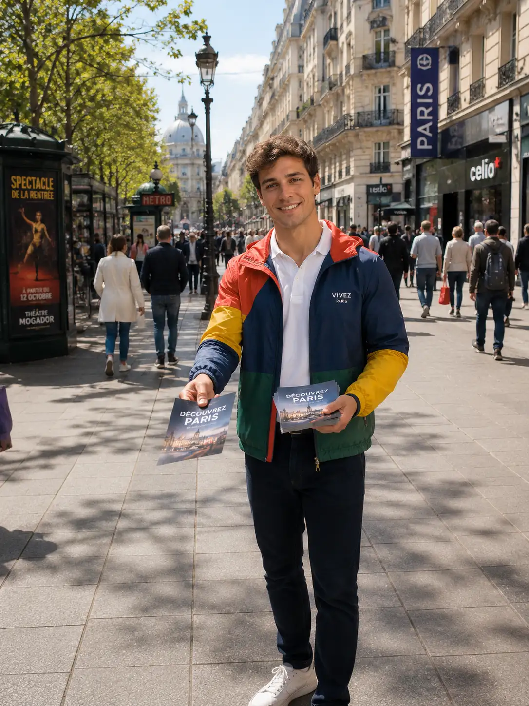 Yanis, serveur à Lyon